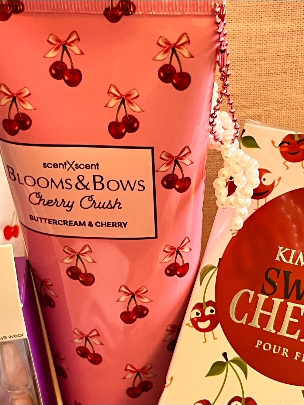 Sweet Cherry & Blooms & Bows Cherry Crush Bundle - Picture 5 of 9